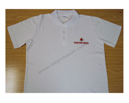 vodafone-t-shirt-polo yaka-tishirt-promosyon-tişört-baski